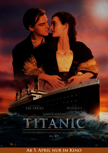 Titanic in 3D – neu im Kino!
