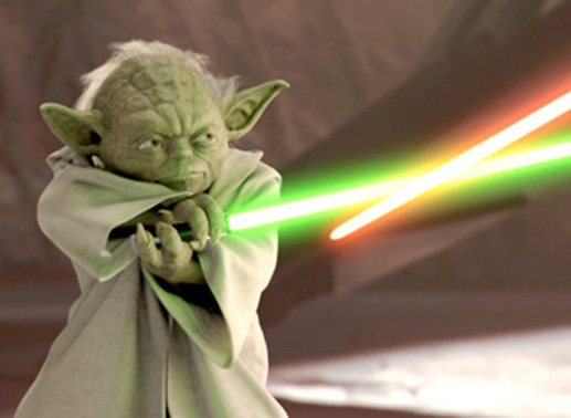 Der weise Jedi Yoda. Bild: Sender/Lucasfilm