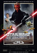 Kino | STAR WARS 3D: Episode 1 – Die dunkle Bedrohung
