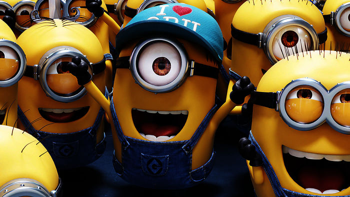 Mel, Minions. Bild: Sender / TVNOW / Illumination and Universal Pictures. 