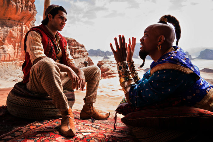 Aladdin: Disney-Verfilmung mit Will Smith. Bild: Sender / Disney Enterprises, Inc. / Daniel Smith