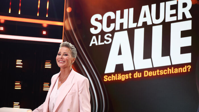 Schlauer als alle. Sonja Zietlow. Bild: Sender / RTL / Ralf Juergens