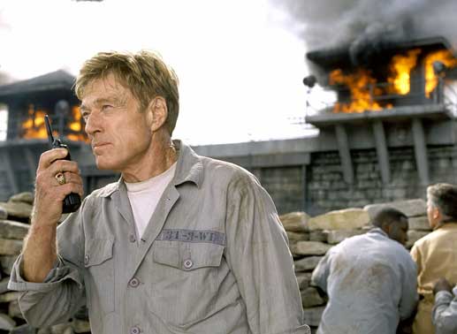 Der einst hoch dekorierte US-General Eugene Irwin (Robert Redford) organisiert einen strategisch bestens durchdachten Aufstand der Häftlinge im Militärgefängnis. Bild: Sender