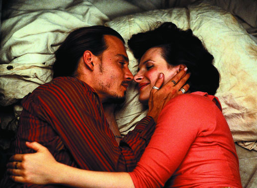 Johnny Depp und Luliette Binoche. Bild: Sender