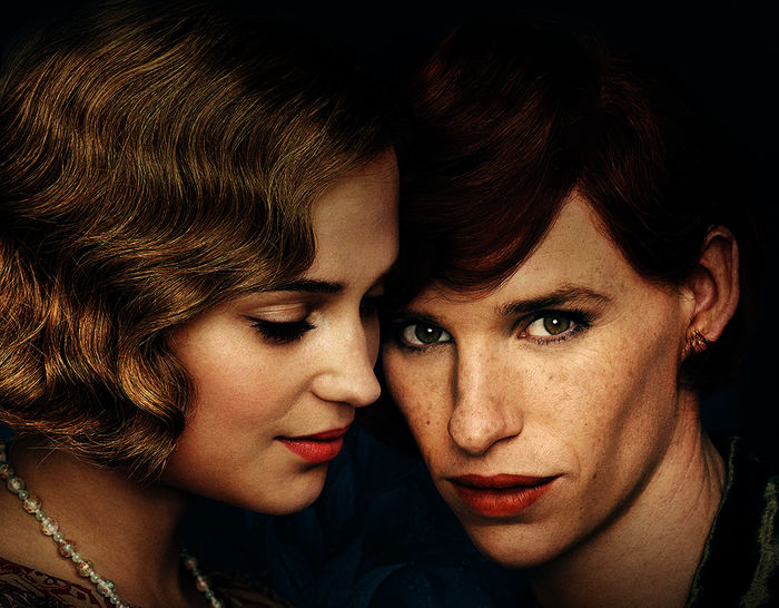 Alicia Vikander (Gerda Wegener), Eddie Redmayne (Einar Wegener / Lili Elbe). Bild: Sender/Universal