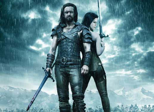 "Underworld: Aufstand der Lykaner"  - mit Michael Sheen, l. und Rhona Mitra, r. Bild: Sender/Lakeshore