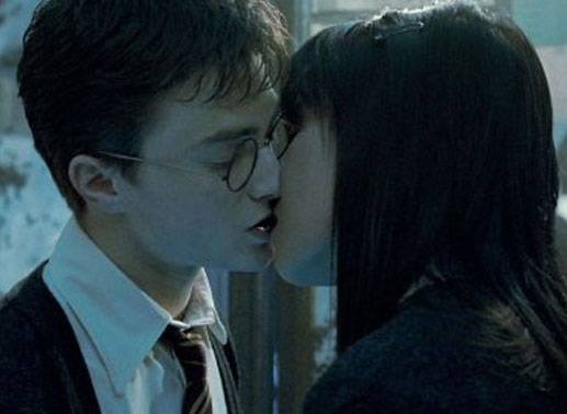 Harry Potter und der Kuss mit Cho Chang. Bild Sender
