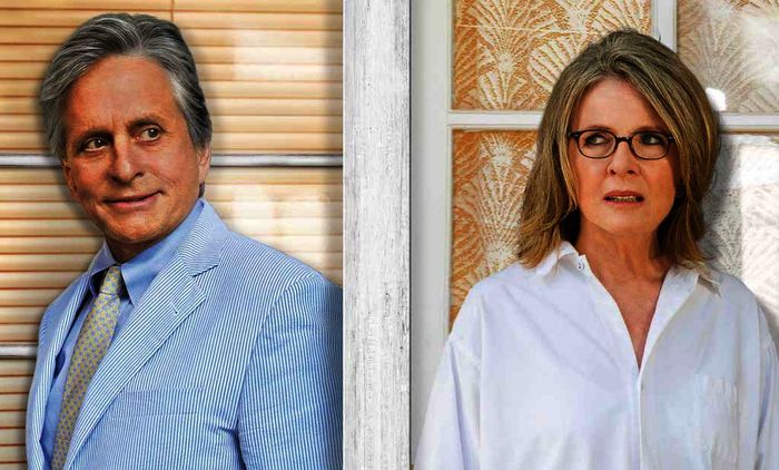 Gegensätze ziehen sich an: der Miesepeter Oren Little (Michael Douglas) und die liebenswerte Leah (Diane Keaton). Bild: Sender / ARD Degeto / 2013 ASIG PRODUCTIONS LLC