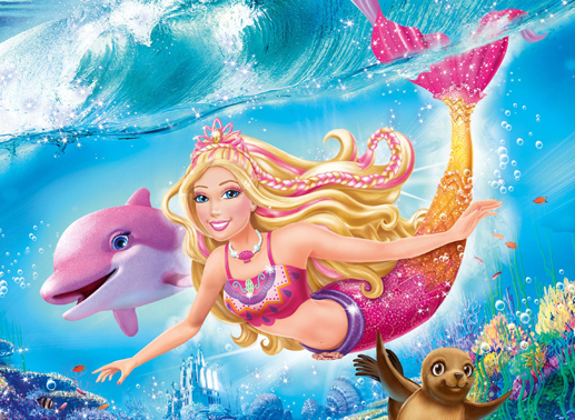 Was die wenigsten wissen: Über Wasser ist Merliah ein normales Mädchen, doch unter Wasser ist sie eine Meerjungfrau und überdies die Prinzessin von Oceana. Bild: Sender