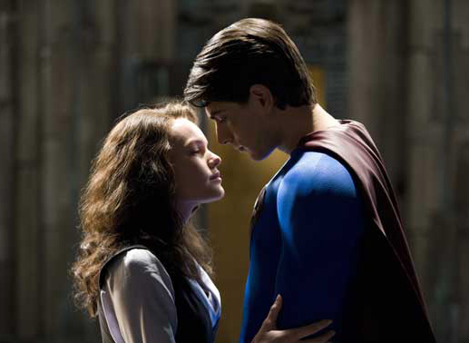 Kate Bosworth (Lois Lane), Brandon Routh (Superman / Clark Kent). Bild: Sender