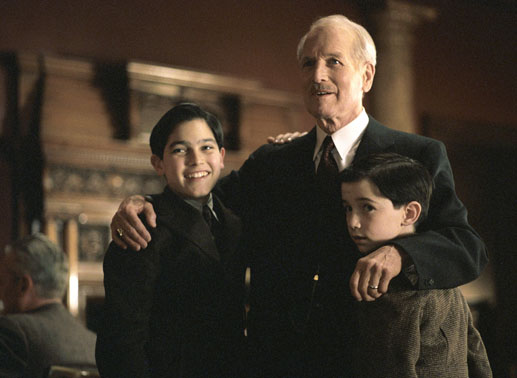 Paul Newman, Liam Aiken und Tyler Hoechlin. Bild Sender
