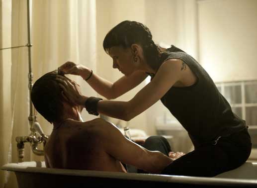 Daniel Craig als Mikael Blomkvist und Rooney Mara als Lisbeth Salander. Bild: Sender / Sony Pictures