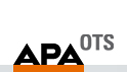 Logo des APA OTS