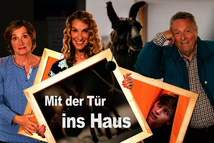Hanne Kaffenberg (Ruth Reinecke),  Nora Jacob (Chiara Schoras), Wolfgang Kaffenberg (Hansj&uuml;rgen H&uuml;rrig). Bild: Sender