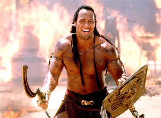 The Rock (Scorpion King). Bild: Sender