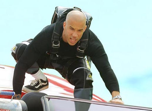 Der zynische Lebenskünstler Xander Cage (Vin Diesel) liebt das Risiko. Auch auf die Gefahr hin, über den sprichwörtlichen Jordan zu gehen, wagt er immer durchgeknalltere Stunts ... Bild: Sender