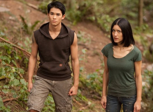 Julia Jones und Booboo Stewart in Breaking Dawn - Bis(s) zum Ende der Nacht: Teil 1. Bild: sky/
2011 Summit Entertainment, LLC