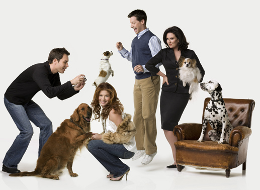 Das TV-Team mit Will & Grace: Bild: Comedy Central