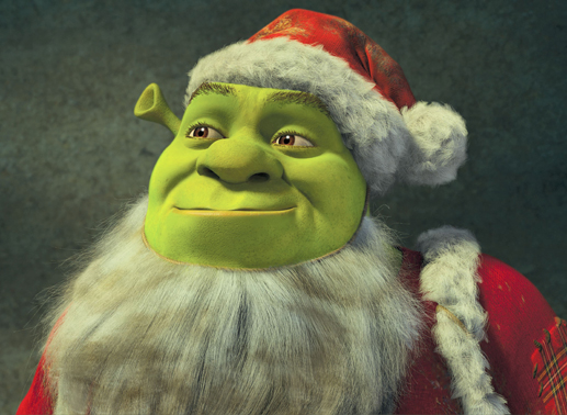 Oger Shrek feiert Weihnachten. Bild: Sender