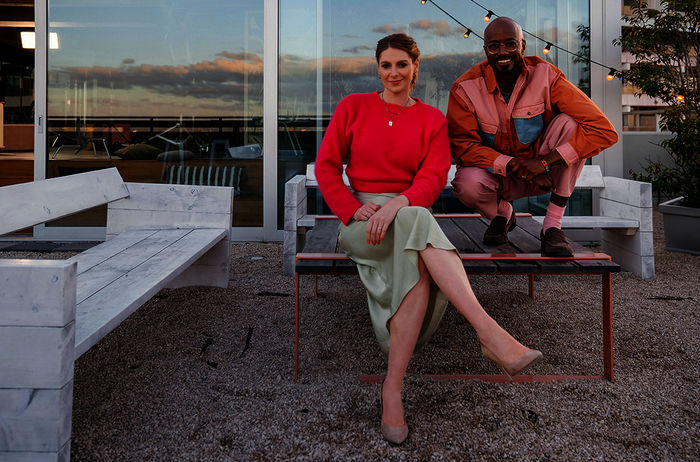 Ohjaaa! - Sex lieben: Annabell Neuhof und Yared Dibaba. Bild: Sender / WDR / Annika Fußwinkel