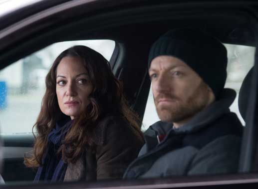 Jana (Natalia W&ouml;rner), Carlsson (Erik Madsen). Bild: Sender / Marion von der Mehden