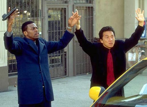 Bei dem Versuch von Det. James Carter (Chris Tucker, l.) seinen Kollegen Det. Inspector Lee (Jackie Chan) wieder einzufangen, kommt plötzlich alles anders als geplant. Bild: Sender