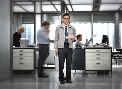 Ben Stiller in &bdquo;The Secret Life of Walter Mitty". Bild: Sender / Twentieth Century Fox Film