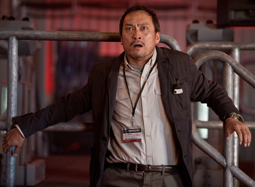Ken Watanabe in Godzilla (2014). Bild: Sender / Warner Bros.
