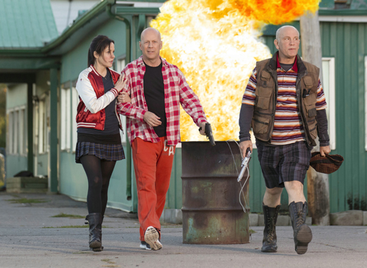 Weiter gehts mit dem Agenten-Stoff: Bruce Willis, John Malkovich, Mary-Louise Parker in Action. Bild: Sender