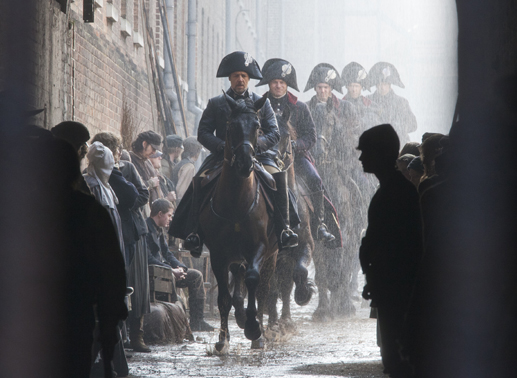 Russell Crowe als Javert in Les Misérables. Bild: Sender / Universal Pictures
