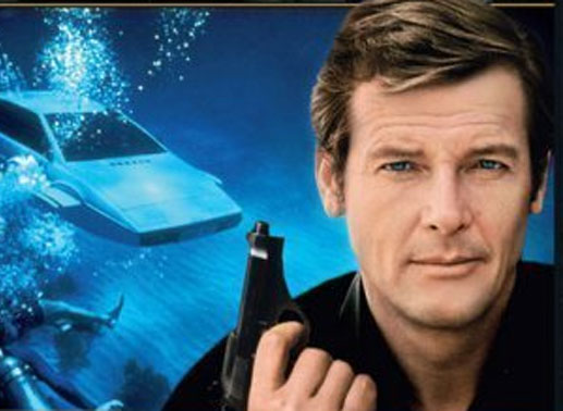 Roger Moore war Bond. Oftmals. Bild: Sender