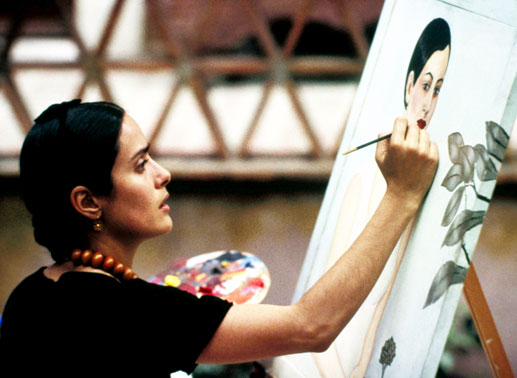 Salma Hayek (Frida Kahlo). Bild: Sender