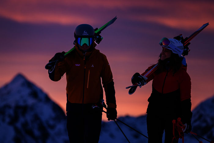 Mein perfekter Tag im Winter mit Conny Bürgler: Benni Raich. Bild: Sender / ServusTV / Markus Rohrbacher