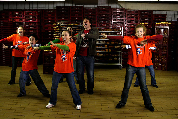 Die Tanzalarm-Kids. Bild: Sender / KiKA / Ilona Kolar 