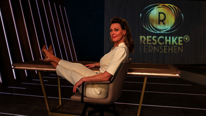 Anja Reschke präsentiert im Ersten "Reschke Fernsehen". Bild: Sender / NDR / Das Erste / Thorsten Jander