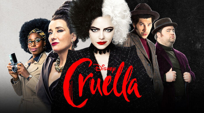 Artwork zu dem Film "Cruella". Bild: Sender / RTL / 2021 Disney Enterprises, Inc.