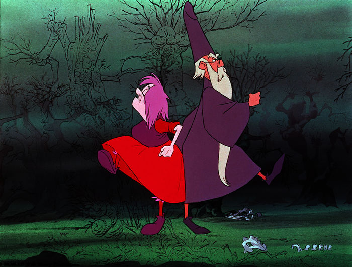 Die Hexe und der Zauberer. Bild: Sender/ Walt Disney