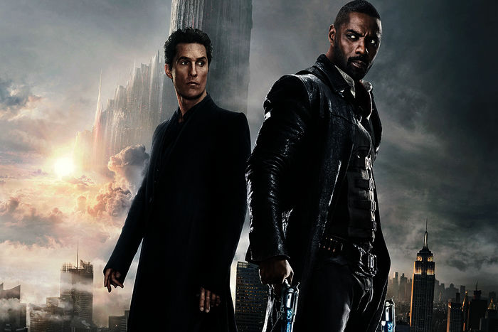 Matthew McConaughey (Walter O'Dim), Idris Elba (Roland Deschain). Bild: Sender / Sony Pictures