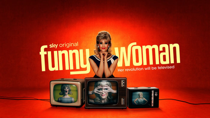 Funny Woman: Barbara Parker (Gemma Arterton). Bild: Sender / 2022 Sky Studios Limited. All Rights Reserved.